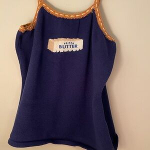 Rachel Antonoff knit Salted Butter top